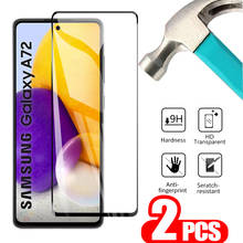 2PCS Glass For SamsungA72 a72 Glass Screen Protector On For samsung a52 a42 a32 a12 phone Protector Screen Tempered Glass 9H 2024 - buy cheap