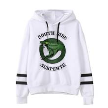 Riverdale South Side Serpents Hoodie Sweatshirts SouthSide Funny SNAKE Print Women/Men Hooded Pullover Tracksuit Female Hoodies 2024 - buy cheap