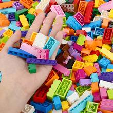 Conjunto de blocos de construção, 500 peças, tijolos moc, modelo a granel, figuras, brinquedos para crianças, peças, acessórios pôster 2024 - compre barato