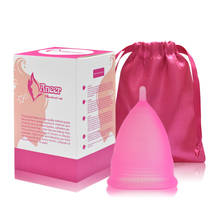 10 unids/lote copa Menstrual de silicona médica Mujer en producto de higiene femenina taza Coupe Menstruelle femenino Copa Dama 2024 - compra barato