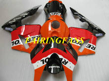 Kit de carenado de inyección para motocicleta HONDA, carrocería de color rojo y naranja con regalos, para HONDA CBR600RR F5 03 04 CBR 600 RR CBR 600RR CBR600 2003 2004 HC53 2024 - compra barato