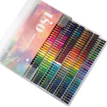 180 цветные карандаши 2B масляные цветные карандаши для профессиональной живописи Канцтовары для рисования радужные деревянные цветные ручки принадлежности 2024 - купить недорого