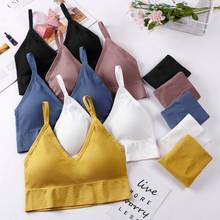 Women Push Up Sports Bra Set Sexy Seamless Active Bra Thong Lingerie Set Fitness Crop Top Underwear 2024 - buy cheap