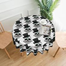 La Catrina Tablecloth Cheap Beautiful Table Cover Buffet Printed Decoration Polyester Table Cloth 2024 - buy cheap
