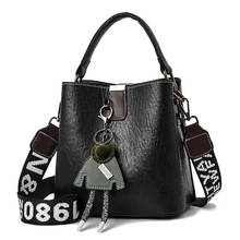 Bags For Women 2022 Fashion Bucket Sling Shoulder Bag Women PU Leather Crossbody Bag Luxury Handbags Women Designer Outdoor 2024 - buy cheap