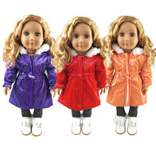 18 Inch Doll Clothes Down Coat for 43cm Baby Dolls Clothes Jacket Baby Reborn Doll Clothes Children Toys Wear 2024 - buy cheap