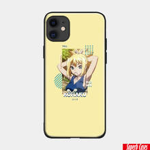 Kohaku dr. stone-capa de silicone macio com anime., capa protetora para iphone 6, 6s, 7, 8 plus, x, xr, xs, 11 pro max. 2024 - compre barato