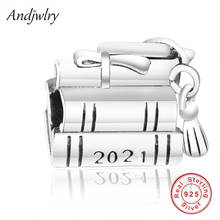 Fit Pandora Charms Bracelet Orignal 925 Sterling Silver 2021 2020 2019 Graduation Charm Dangle Pendant Beads Jewelry Berloque 2024 - buy cheap