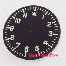 Esfera del reloj luminosa para reloj Miyota 35,5 821A Mingzhu 8215, movimiento automático, color negro, 2813mm, D137 2024 - compra barato