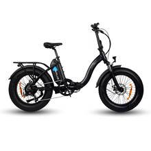 Электрический велосипед DERUIZ, складной, унисекс, фэтбайк, 20 дюймов, 48 В 500 Вт 4,0 Вт-ч, шины электровелосипеда 2024 - купить недорого