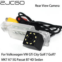 ZJCGO CCD HD Car Rear View Reverse Back Up Parking Camera for Volkswagen VW GTi City Golf 7 Golf7 MK7 A7 5G Passat B7 4D Sedan 2024 - buy cheap