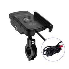 Waterproof 12V Motorcycle Phone Qi Fast Charging Wireless Charger Bracket Holder Mount Stand for iPhone Xs MAX XR X 8 Samsung Hu 2024 - buy cheap