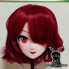 (RB133)Customize Handmade Full Head Female/Girl Resin Japanese Cartoon Character Animego Cosplay Kigurumi Mask Crossdresser 2024 - buy cheap