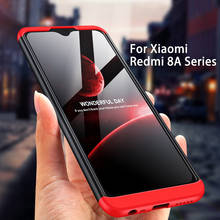 Армированный чехол GKK с полной защитой для Xiaomi Redmi note 8 8A Pro, противоударный Матовый Жесткий Чехол для Redmi 8 8A Note 8T Pro, чехол 2024 - купить недорого