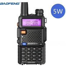 1/2pcs Baofeng UV-5R Walkie Talkie Professional CB Radio Station Transceiver 5W VHF UHF Portable UV5R Hunting Ham Radio 2024 - buy cheap