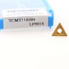 10PCS DESKAR TCMT110204 TCMT110208 LF9018 Turning Tools Carbide Inserts Lathe Single-Side Blades For Processing Steel 2024 - buy cheap