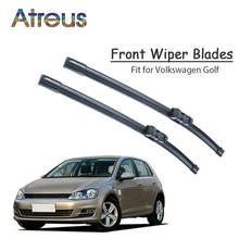 Atreus 2 pçs alta qualidade longa vida de borracha frente lâminas limpador para vw golf 5 7 volkswagen golf 4 6 mk4 mk5 mk6 mk7 acessórios 2024 - compre barato