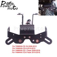Soporte de montaje de placa de matrícula LED para YAMAHA FZ-8 Fazer 10-16 FZ-1N Fazer 06-16, guardabarros trasero, eliminador de Marco 2024 - compra barato