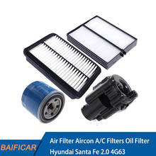 Baificar Brand New Air Filter Aircon A/C Filters Oil Gasoline Filter For Hyundai Santa Fe 2.0 4G63 Engine Part 2024 - buy cheap