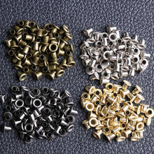 50Pcs/Pack Mini Metal Eyelets Grommets Leather Craft DIY Doll Belt Buckles Shoes Sewing Accessories 1.5/2.0/2.5/5mm 2024 - buy cheap