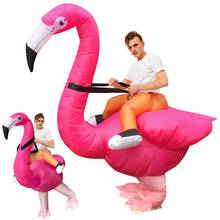Adult Inflatable Flamingo Costume Disfraz Anime Carnival Cosplay Party Fancy Dress Purim Halloween Costume For Men Women 2024 - buy cheap