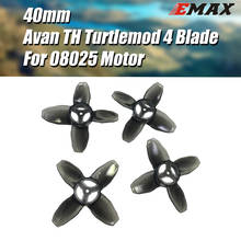 Good Sale 2 Pairs Emax Tinyhawk Indoor FPV Racing Drone Spare Part Avan TH Turtlemode Propeller 4-Blade 40mm 2024 - buy cheap