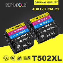 Hinicole совместимый для Epson T502 XL 502 502XL T502XL чернильные картриджи для Epson XP-5105 XP-5100 XP5105 XP5100 WF-2860 WF-2865 2024 - купить недорого
