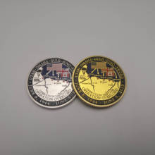 Monedas conmemorativas de Normandía y Francia, monedas chapadas en oro y plata, aniversario del aterrizaje de Normandía, 1944-2019 D-DAY, 2 unids/lote 2024 - compra barato