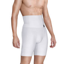 Hombres Body Shapers bragas con Control de barriga pantalones cortos de cintura alta adelgazamiento ropa interior Underpants vientre faja Boxer Shorts Butt Lifter 2024 - compra barato