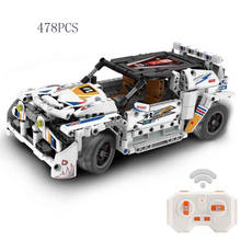 Технический Радиоуправляемый гоночный автомобиль 2,4 ГГц, строительный блок, модель раллийного автомобиля, радиоуправляемая Коллекция игрушек для мальчиков, подарки 2024 - купить недорого