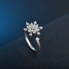 Модное универсальное регулируемое кольцо на палец с кубическим цирконием для женщин, модные Свадебные обручальные ювелирные изделия, подарки, кольца 2024 - купить недорого