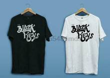 Новинка, черный брелок для ключей, белая, Черная Мужская футболка, размеры XS - 2XL 2024 - купить недорого