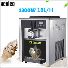 XEOLEO Soft Ice cream machine 18L/h Single Flavor Ice cream maker Stainless steel Commercial Yogurt machine Air-cooling 220/110V 2024 - buy cheap