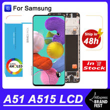100% Original 6.5'' Super AMOLED Display For Samsung A51 2020 A515 A515F A515 A515F Full LCD Touch Screen Digitizer Repair Parts 2024 - buy cheap