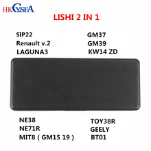 Original Lishi 2 IN 1 SIP22 REN v.2 LGN3 GM37 GM39 KW14-ZD NE38 NE71R MIT8 TOY38R GEY BT01 2024 - buy cheap