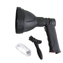 High Powerful 10W LED Emergency light Handheld Flashlight LED Portable Lantern Searchlight Spot Beam Lamp for Hunting Camping 2024 - buy cheap