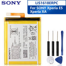Bateria original do telefone da substituição para sony xperia e5 xperia xa f3113 f3313 f3112 f3116 f3115 f3311 bateria autêntica 2300mah 2024 - compre barato