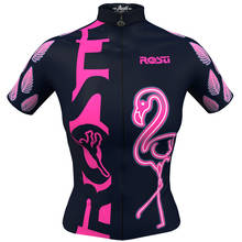 Rosti-Camiseta de Ciclismo para mujer, ropa de verano para bicicleta de montaña, Maillot de manga corta para Ciclismo de montaña 2024 - compra barato