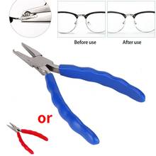 1pc Nose Arm Pad Adjusting Pliers Stainless Steel Tweezer with Rubber  Handle Optical Eye Glasses Frames Clamp Repairing Tools 2024 - buy cheap