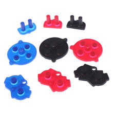 Almohadilla de Botón de goma de silicona conductora para gba Advance button, almohadilla de goma de silicona, 3 unids/set por juego 2024 - compra barato