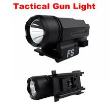 LED Shotgun Airsoft Pistol Light Handgun Flashlight Rifle Gun Tactical Torch Mini White Light Glock 17 19 Airsoft Lamp 20mm Rail 2024 - buy cheap