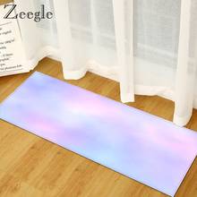 Zeegle Printed Doormat Long Soft Door Mat Anti-slip Carpet Dustproof Indoor Mat Entrance Door Floor Mat Living Room Rug Foot Rug 2024 - buy cheap