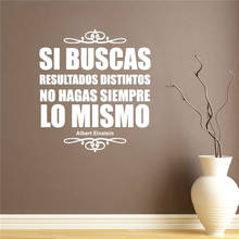 Spanish Quote Vinyl Wall Sticker Letter Wall Decal Artist House Decoration Removable Wallpoof Decoration Mural Wallpaper CX434 2024 - buy cheap