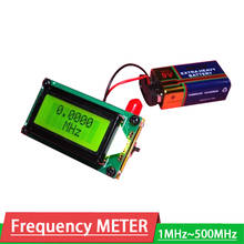 Contador de frecuencia de alta precisión, medidor de medición, módulo de pantalla digital con antena para transceptor de Radio ham, 1M-500MHz 2024 - compra barato