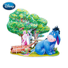 Disney eps espuma placa tridimensional quebra-cabeça cartoon mickey/winnie the pooh 3-4-5-6 anos de idade quebra-cabeça das crianças 2024 - compre barato