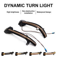 Dynamic LED Turn Signal Light Side Wing Mirror Indicator Directly Replace  For BMW 5 6 7 Series F10 F11 F07 F06 F12 F13 F01 2024 - buy cheap