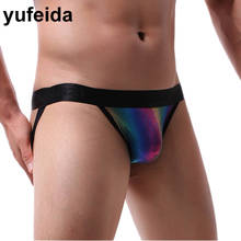 Mens Briefs Sexy Underwear Cueca Masculina Open Butt Low Rise Underpants Men Briefs Male Gay Sissy Panties Penis Pouch Sleepwear 2024 - buy cheap