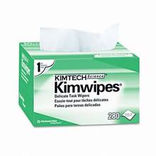 Kimwipes-280 toallitas/caja, casi sin pelusa, suaves y no abrasivas para limpieza de fibra y empalme de fusión 2024 - compra barato