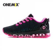 ONEMIX-Zapatillas de correr de lujo para mujer, zapatos de malla reflectante Multicolor, para deportes al aire libre, trotar y caminar 2024 - compra barato