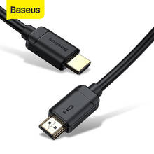 Baseus HDMI-совместимый кабель 2,0 HD-HD кабель для Apple TV PS4 сплиттер 3m 5m 10m HDMI-совместимый кабель видео кабель 4K 60Hz 2024 - купить недорого